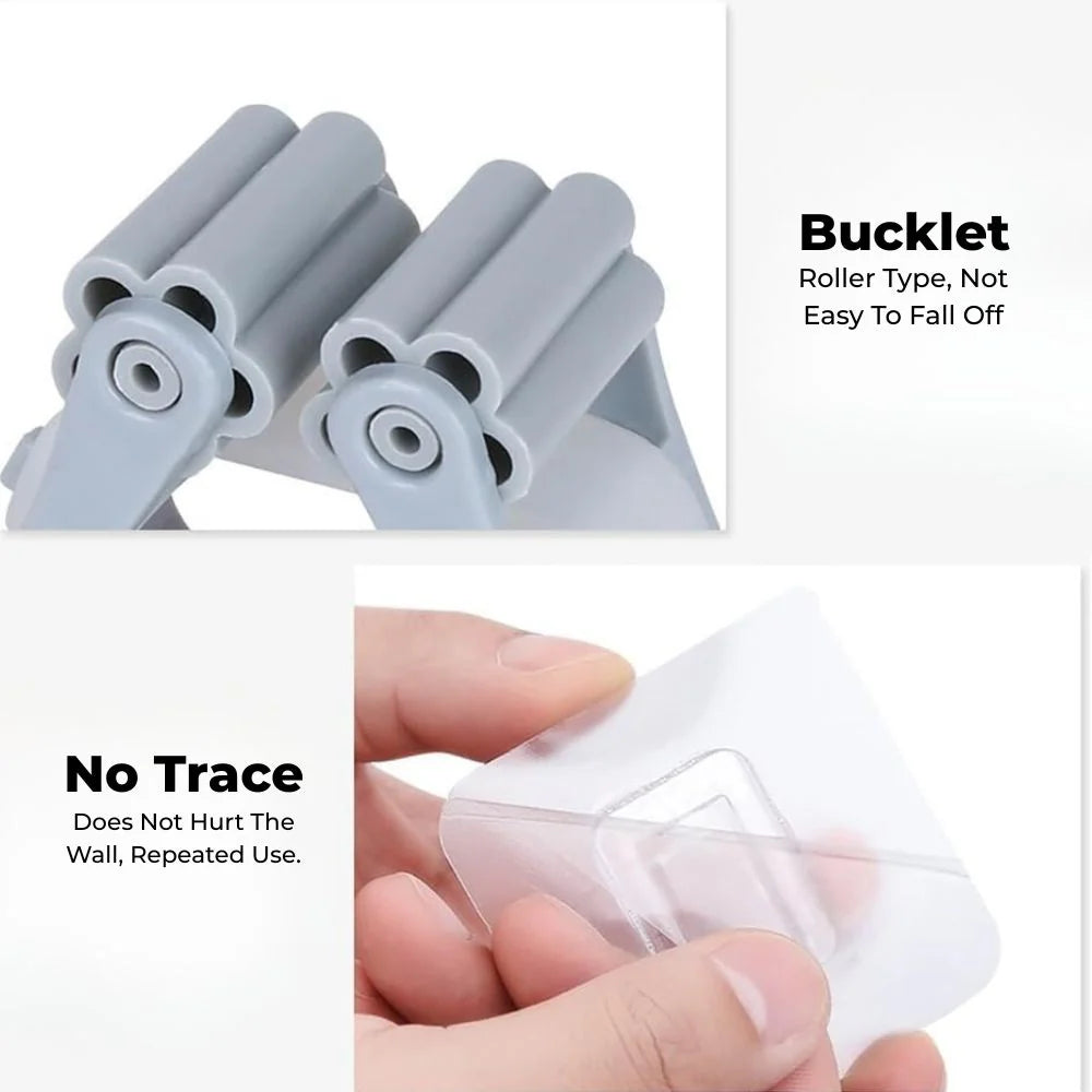 MULTIPURPOSE HOLDER For Mop, Broom, Umbrella, Kitchen Utensil (Pack of 10 & 15)