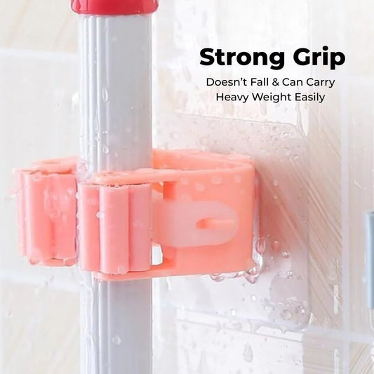 MULTIPURPOSE HOLDER For Mop, Broom, Umbrella, Kitchen Utensil (Pack of 10 & 15)