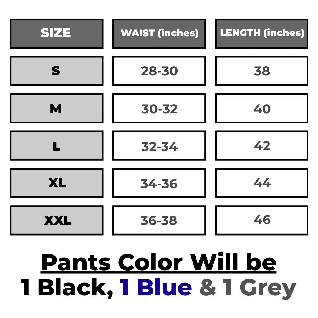 Pack of 3 Offer 😍 PREMIUM-QUALITY Lycra Pants | Black, Dark Blue & Grey Colors